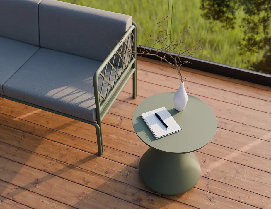 Kora Sidetable Green