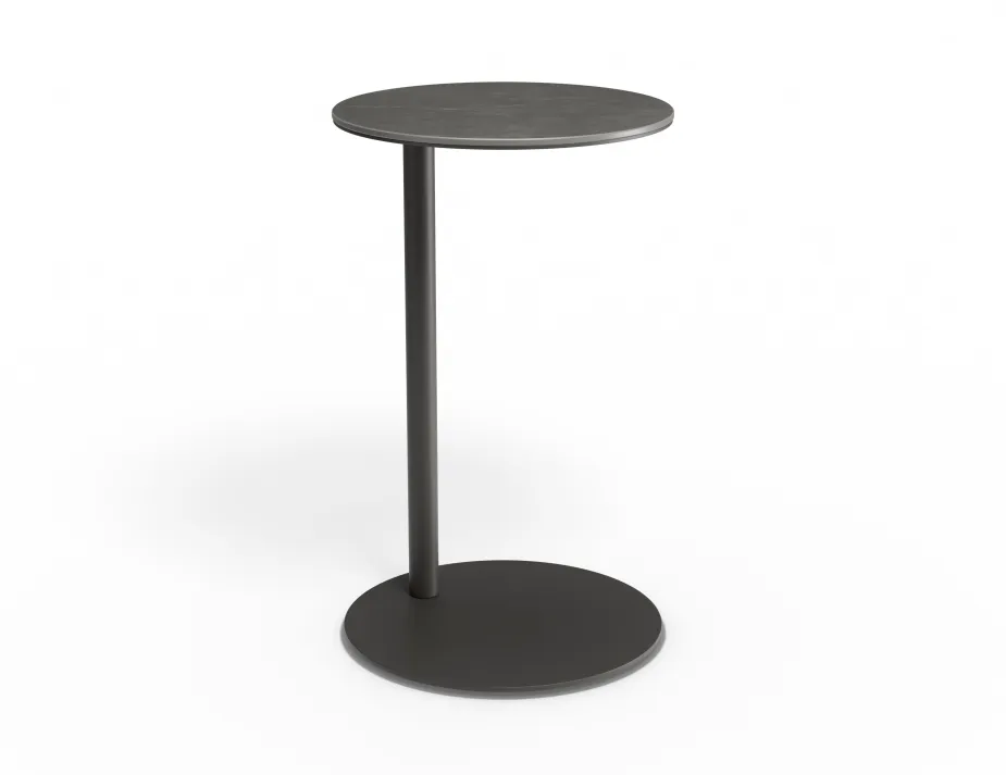 Lira Sidetable Basalt Charcoal