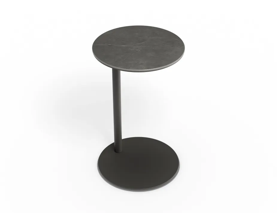 Lira Sidetable Basalt Charcoal
