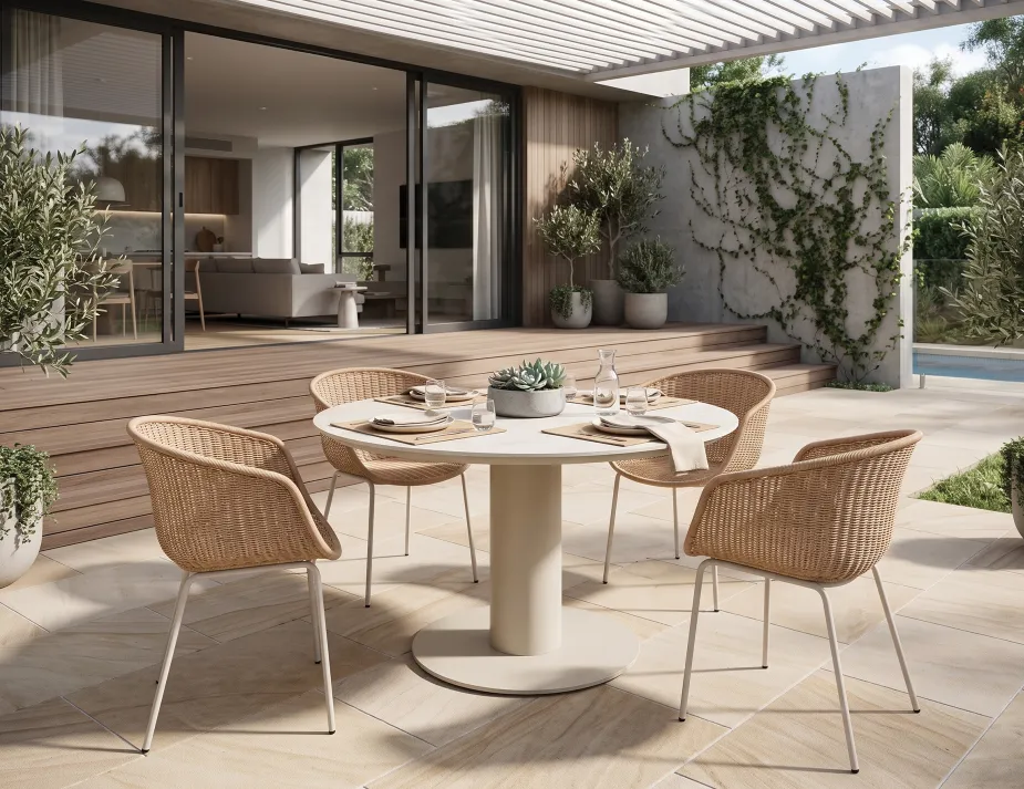 Round 4 Seater Table