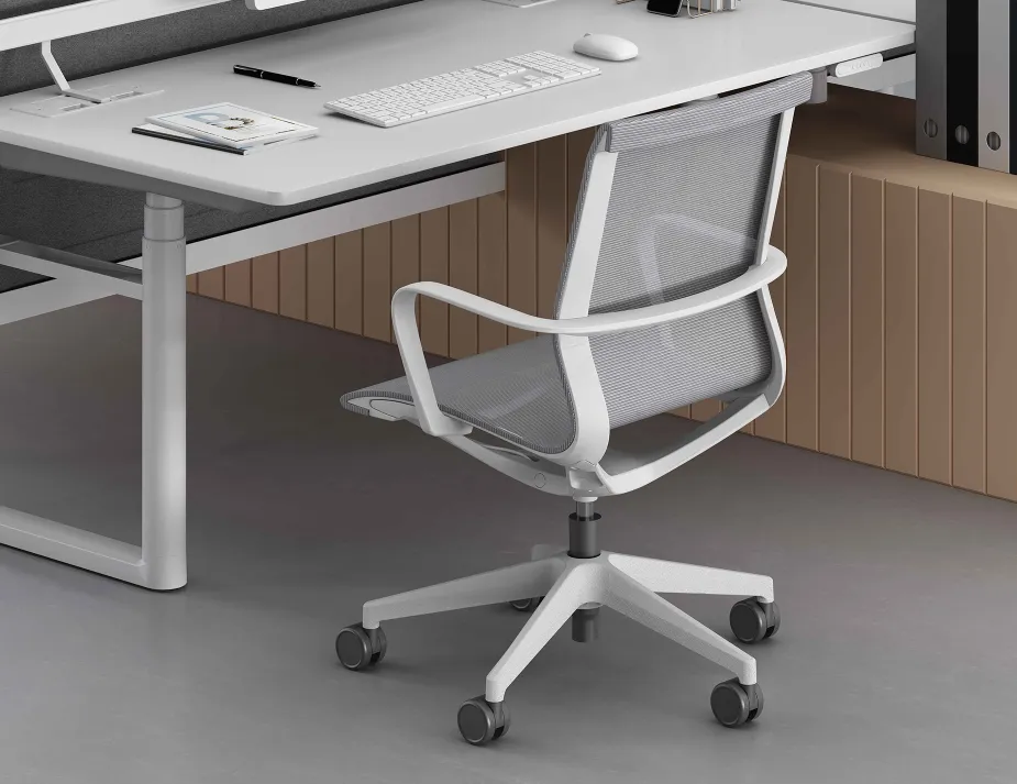 Lunar Grey Office Chair