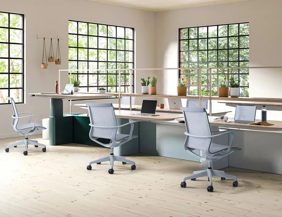Lunar Grey Office Chair