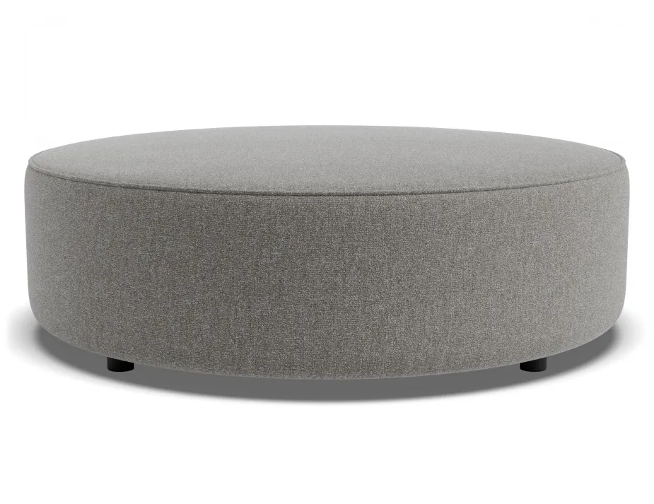 Lune Round High Ottoman 120cm Fossil Product