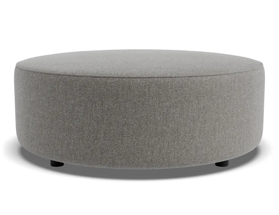 Lune Round High Ottoman 100cm Fossil Product
