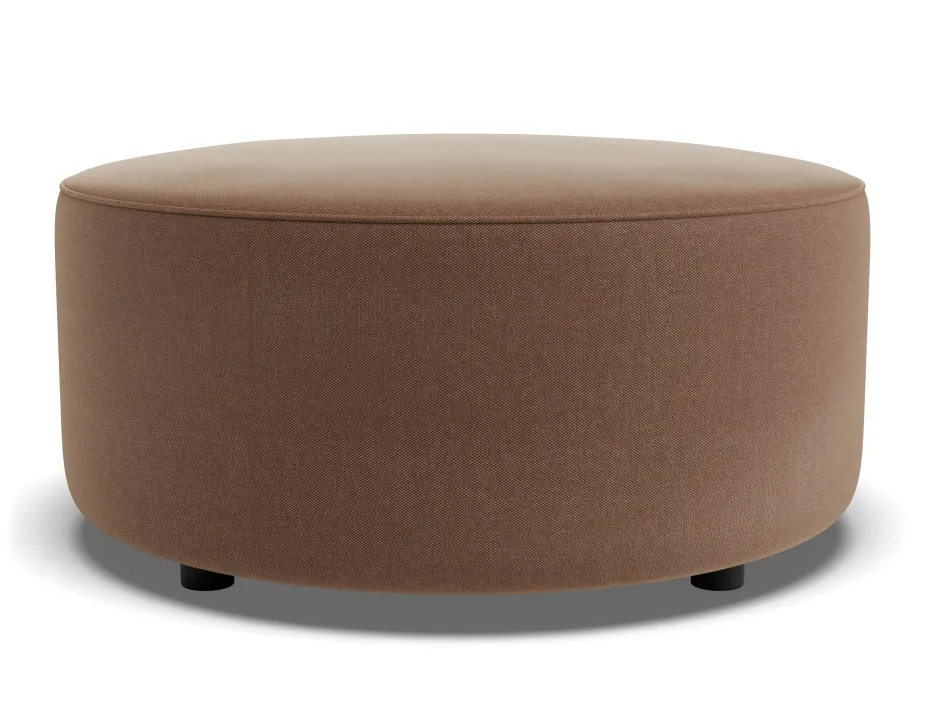 Lune Round High Ottoman 80cm Hazel Product