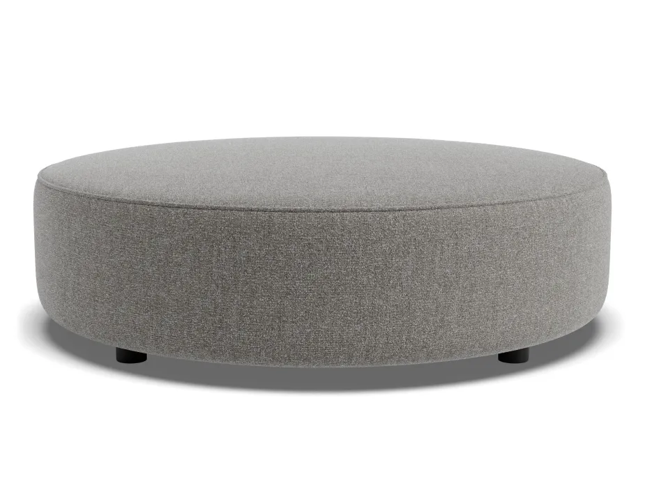 Lune Round Low Ottoman 100cm Fossil Product