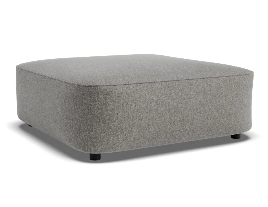 Lune Square High Ottoman 100cm Fossil Product