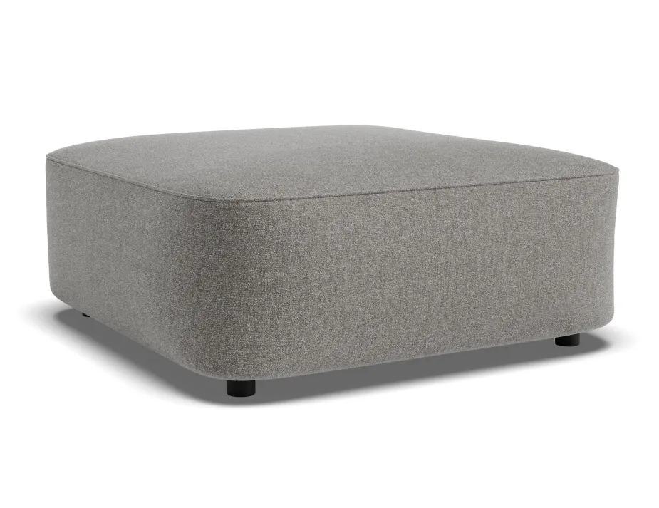 Lune Square High Ottoman 90cm Fossil Product