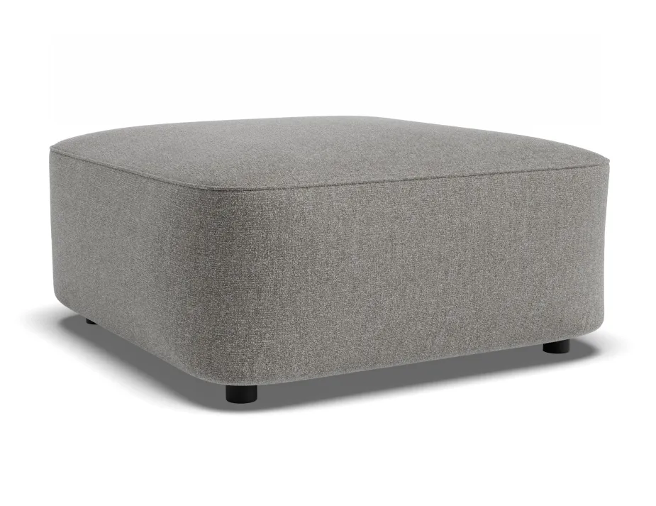 Lune Square High Ottoman 80cm Fossil Product