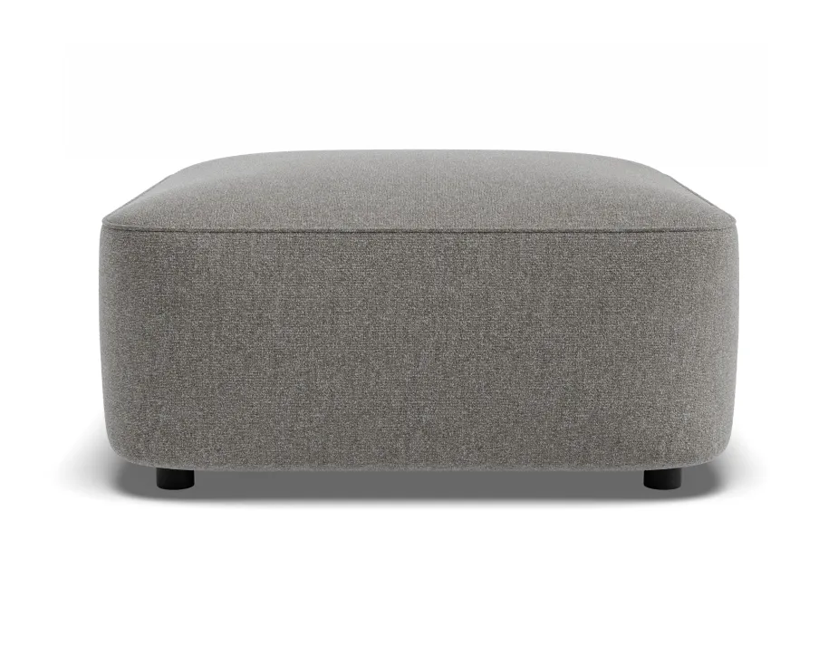 Lune Square High Ottoman 80cm Fossil Product