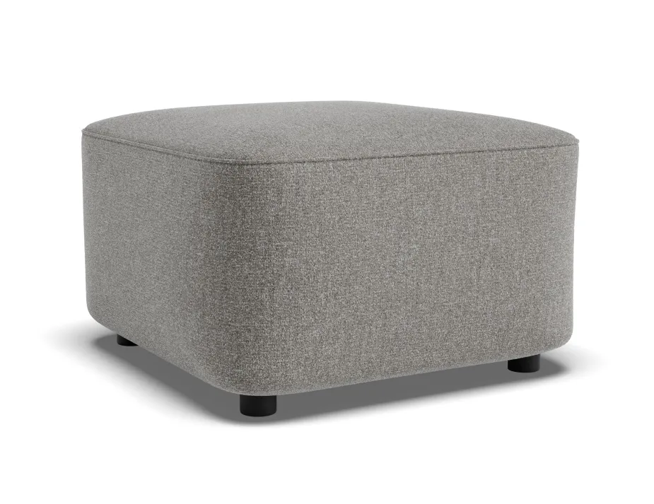 Lune Square High Ottoman 60cm Fossil Product
