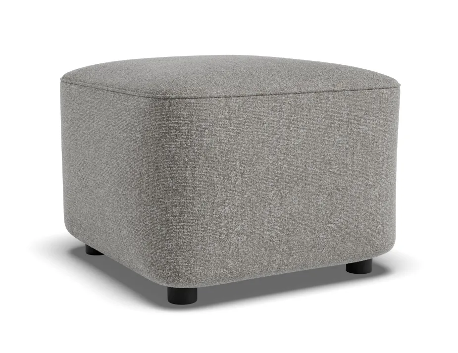 Lune Square High Ottoman 50cm Fossil Product
