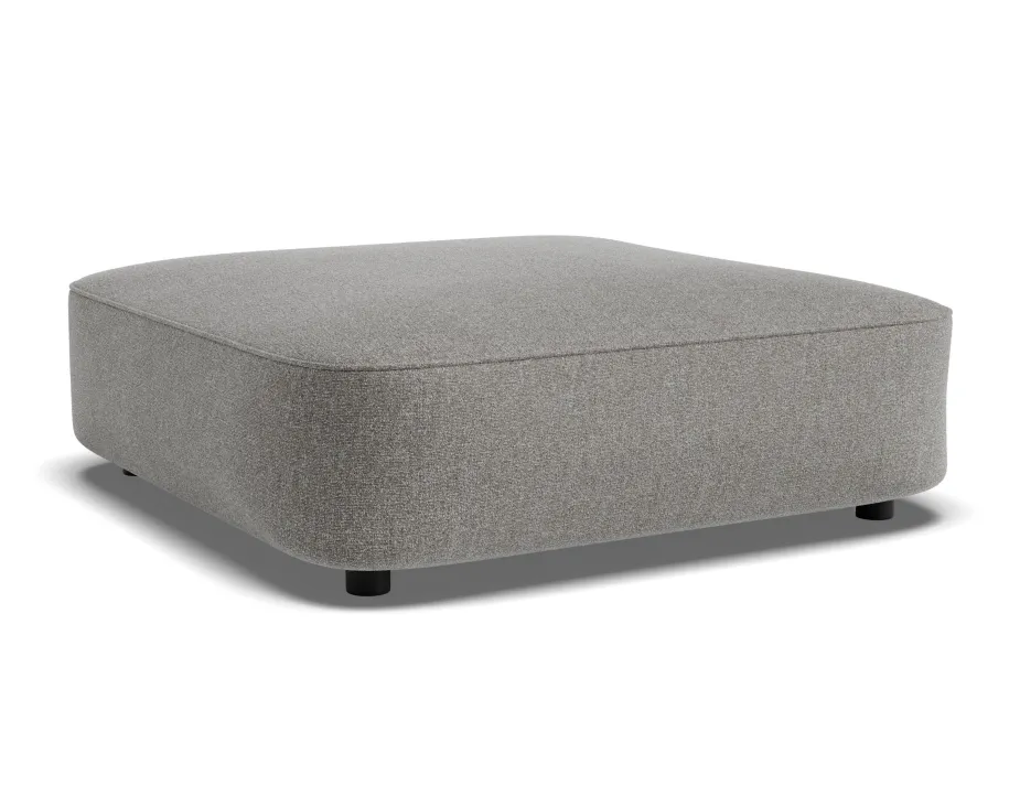 Lune Square Low Ottoman 90cm Fossil Product