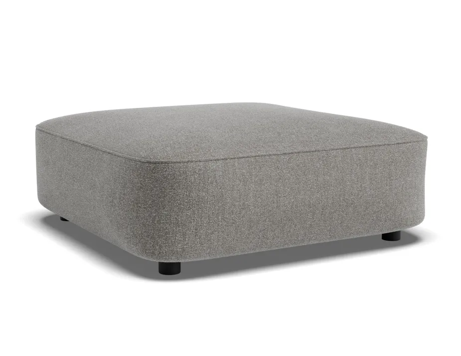 Lune Square Low Ottoman 80cm Fossil Product