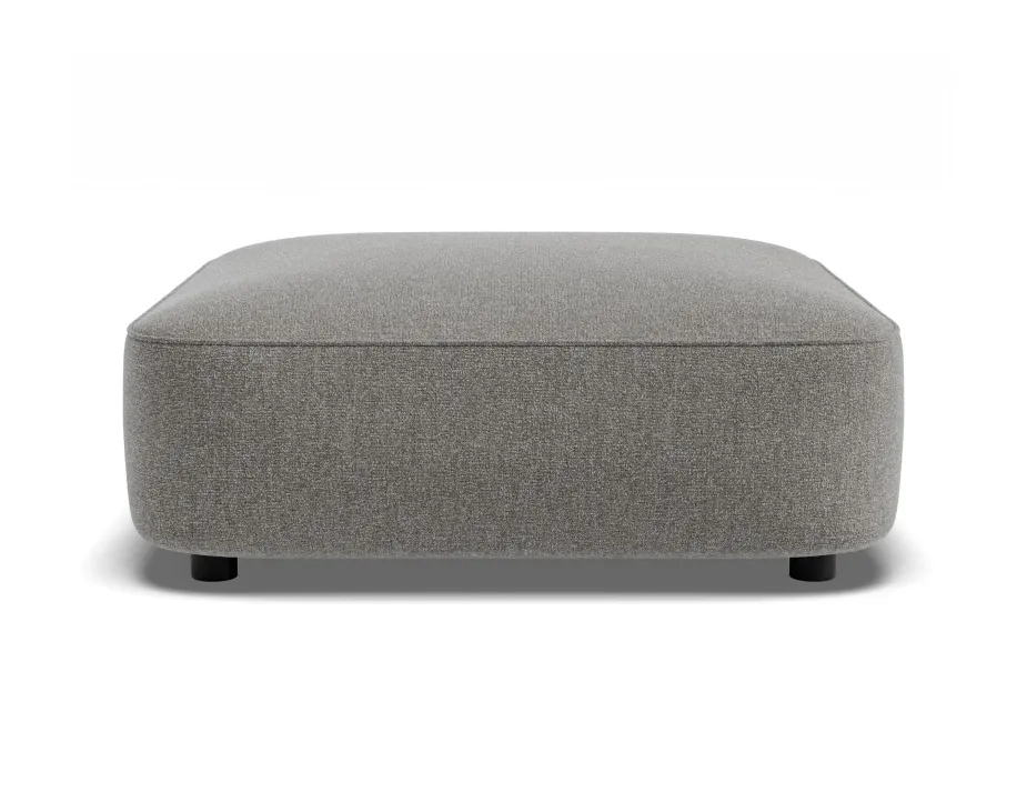 Lune Square Low Ottoman 80cm Fossil Product
