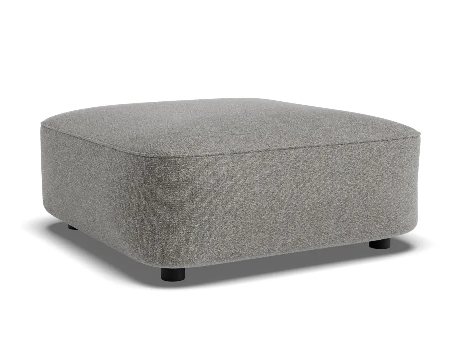 Lune Square Low Ottoman 70cm Fossil Product