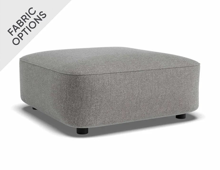 Lune Square Low Ottoman 70cm Fossil Product