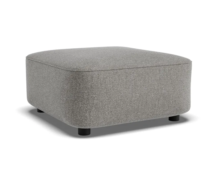 Lune Square Low Ottoman 60cm Product Fossil