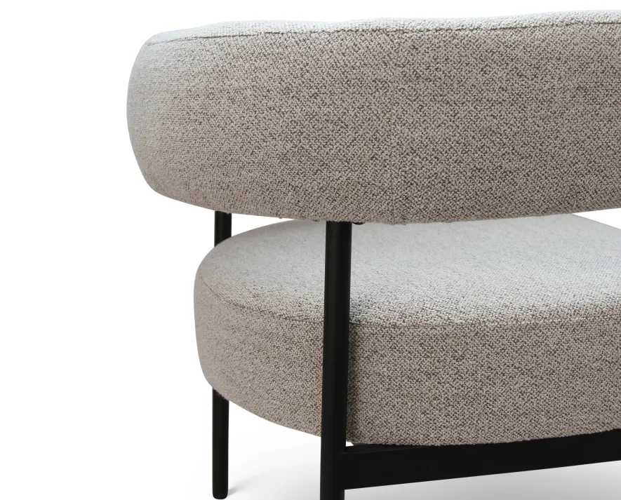 Marlowe Lounge Chair Oyster Grey