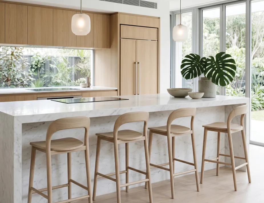Modern Counter Kitchen Stool In Home