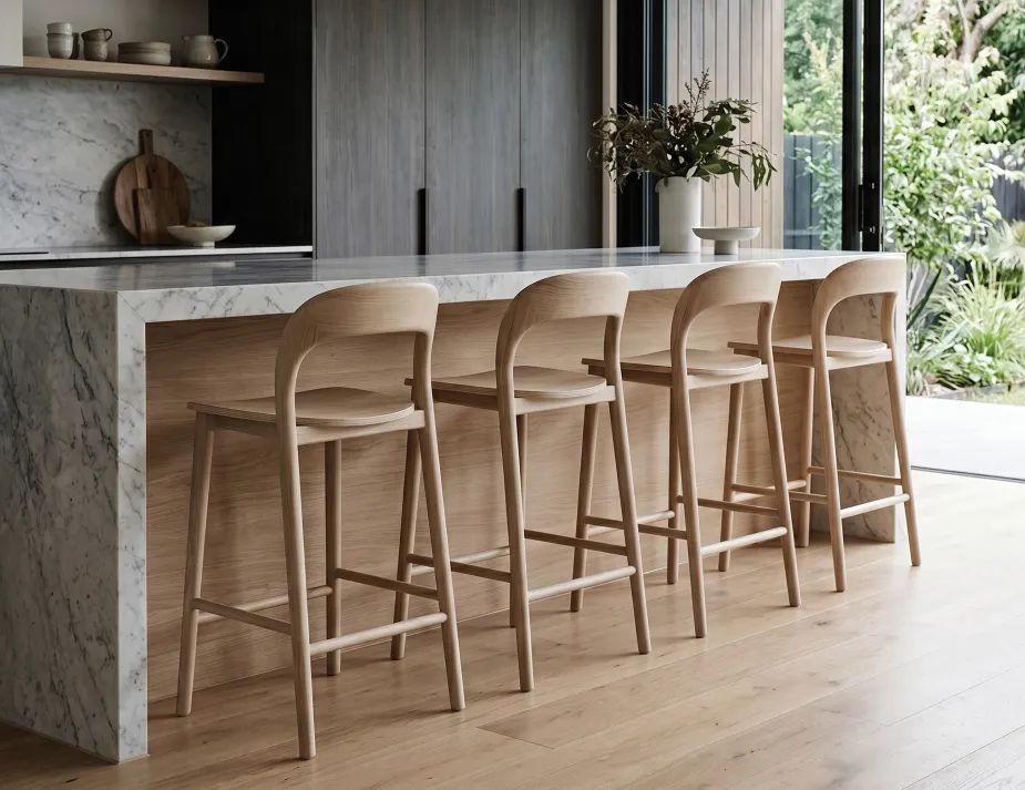 Wooden Kitchen Stool