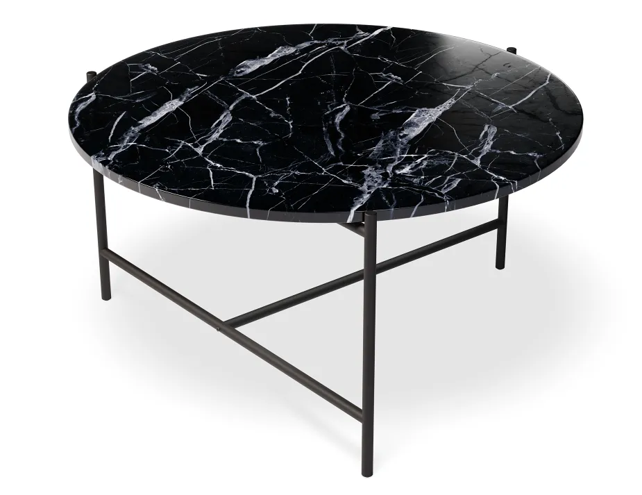 Nexus Marble Coffee Table 0002 Black Marble