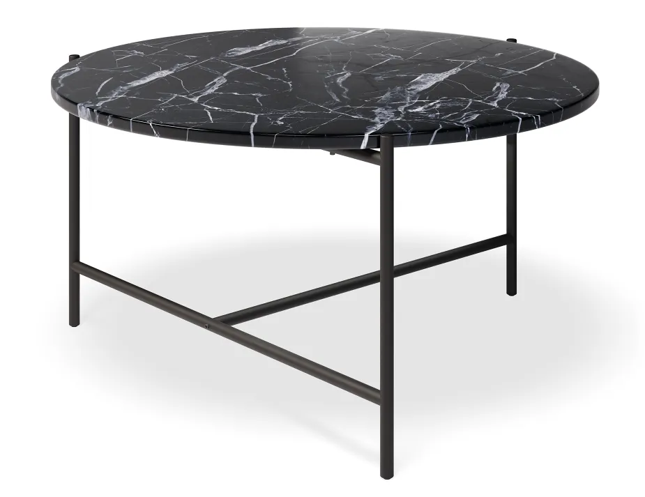 Nexus Marble Coffee Table 0004 Black Marble