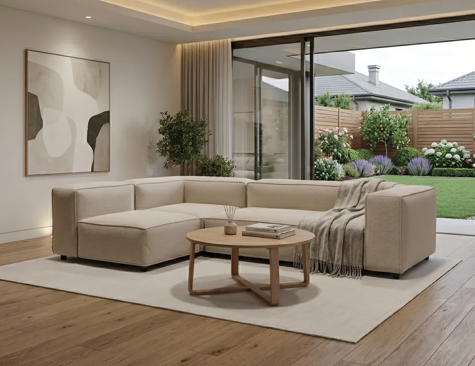 Fabric Sofa In House