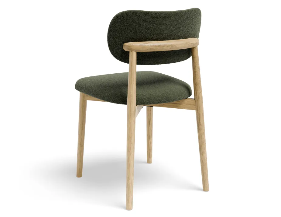 Oskar Chair Natural Huntergreen