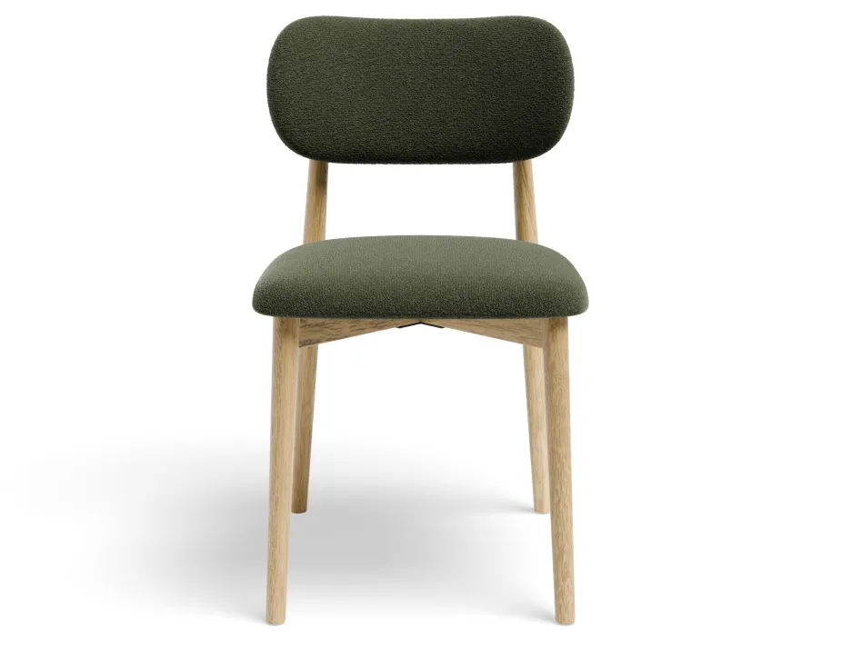 Oskar Chair Natural Huntergreen