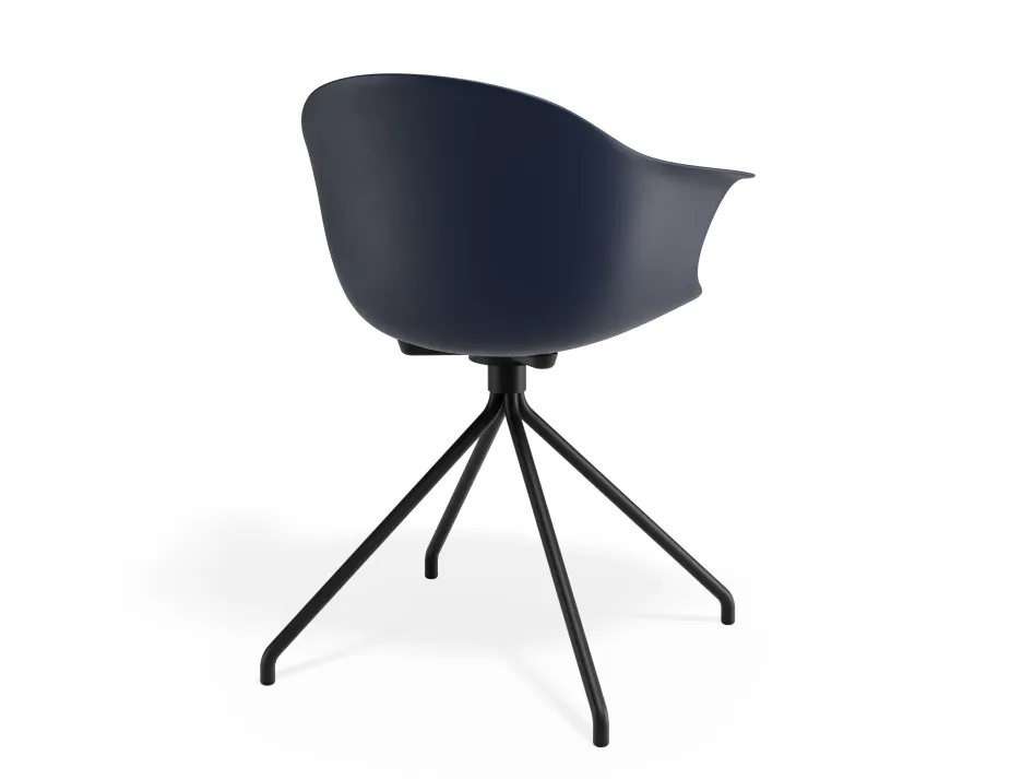 Pebble Armchair Navyseat Pyramidfixed