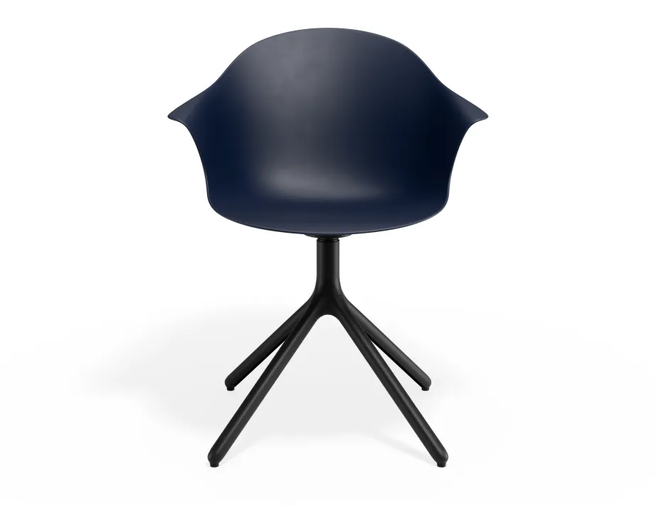 Pebble Armchair Navyseat Swivelbase