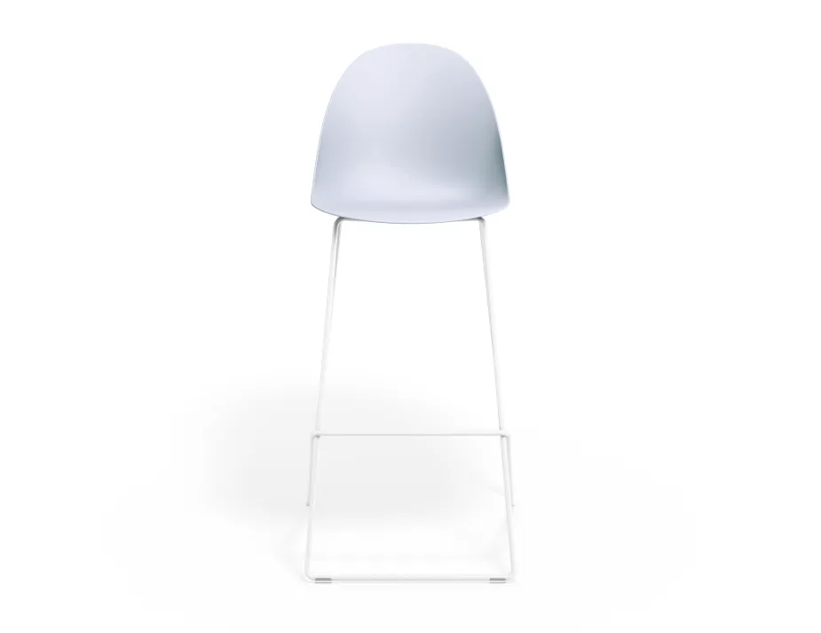 Pebble Barstool Palebluev3seat Whiteframe