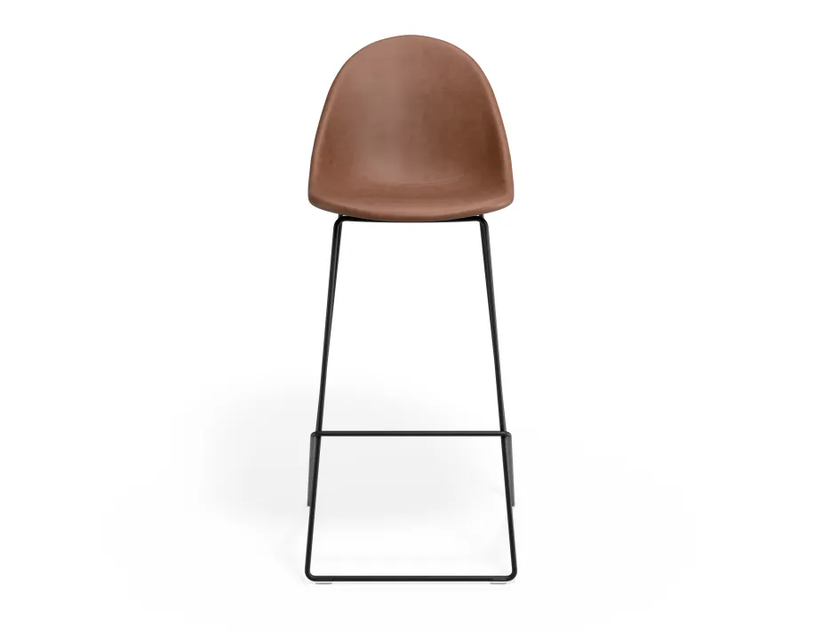 Pebble Barstool Tanpuseat Blackframe