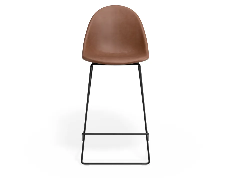 Pebble Kitchenstool Tanpuseat Blackframe