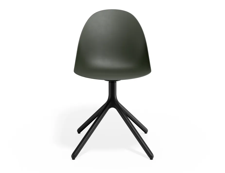 Pebble Chair Oliveseat Swivelbase