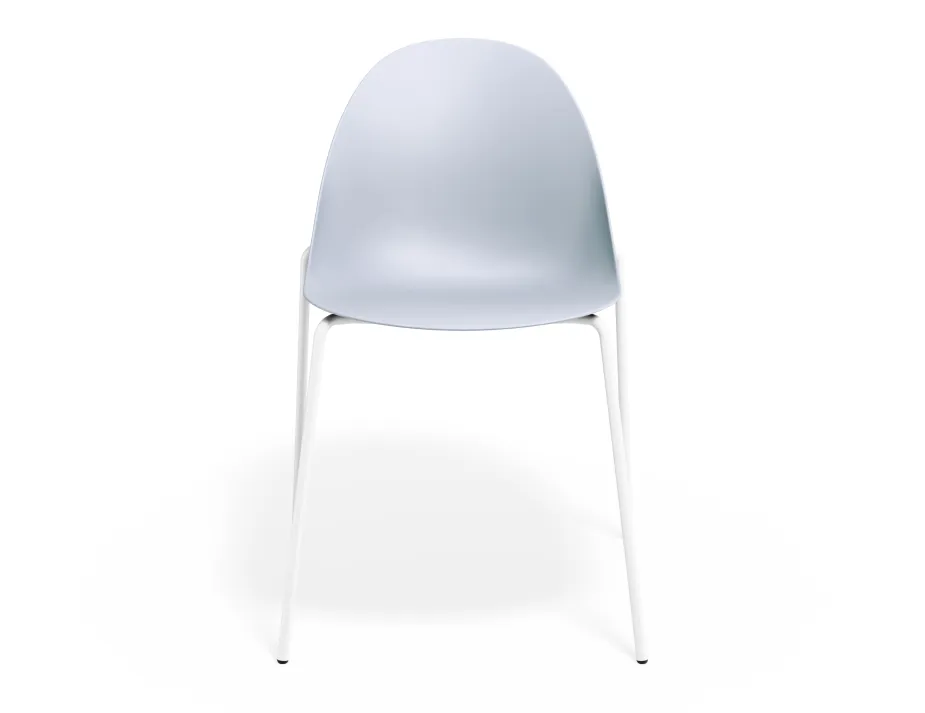 Pebble Chair Palebluev3seat 4postwhite