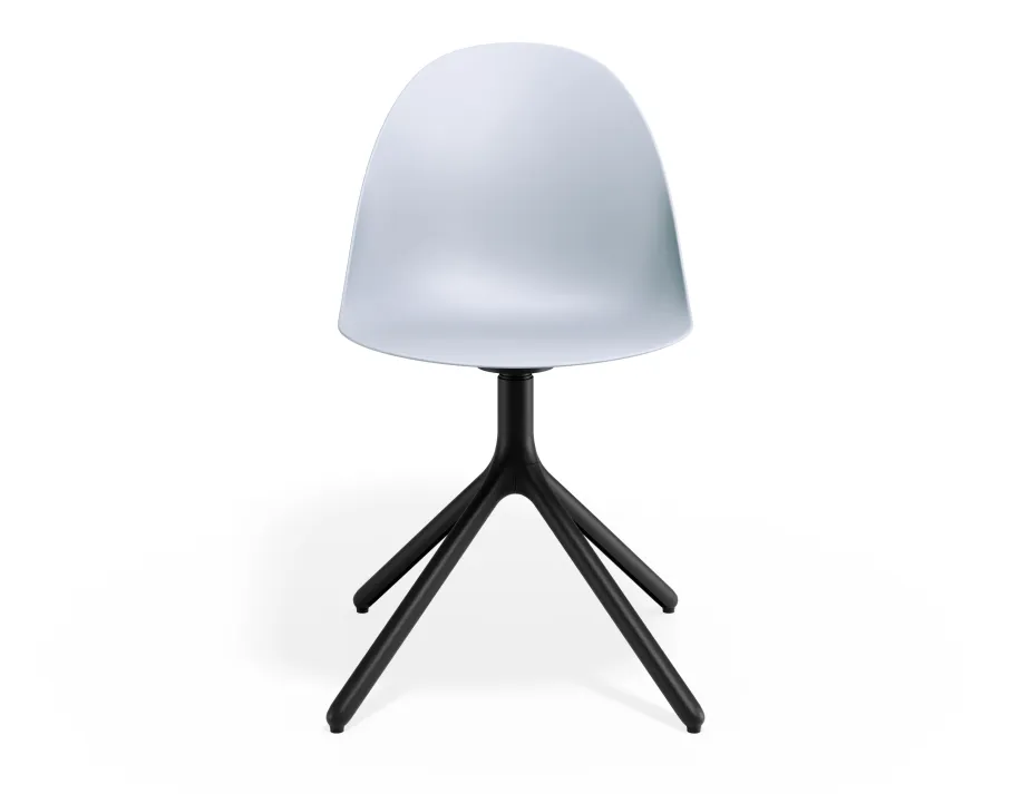 Pebble Chair Palebluev3seat Swivelbase