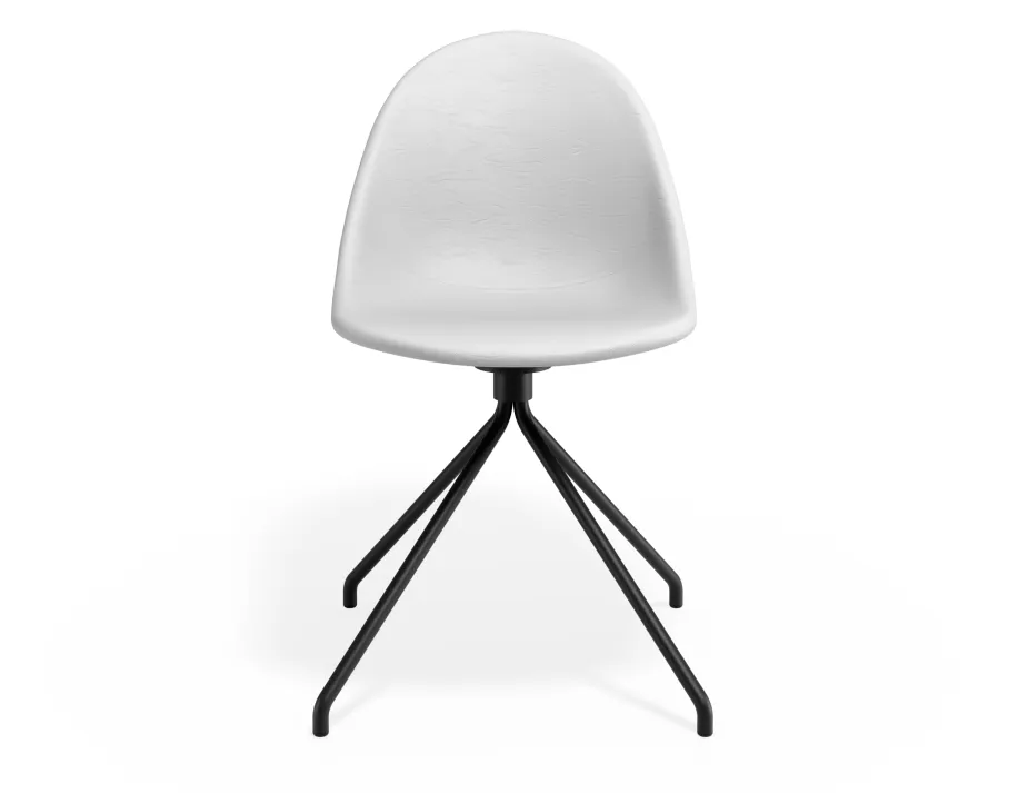 Pebble Chair Whitepuseat Pyramidfixed