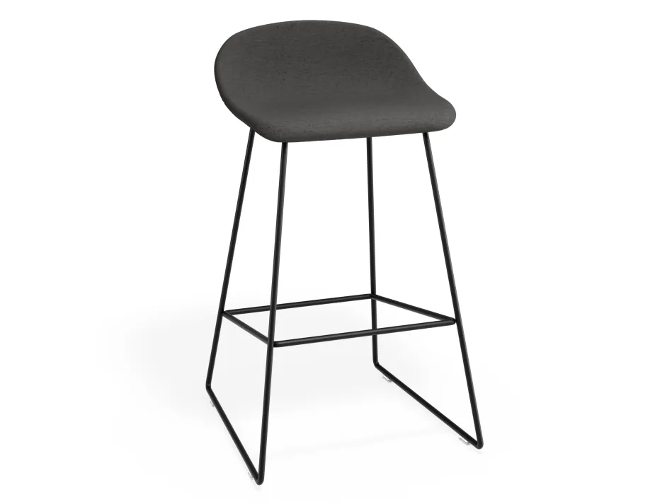 Pop 65cm Greyfabric Blackframe