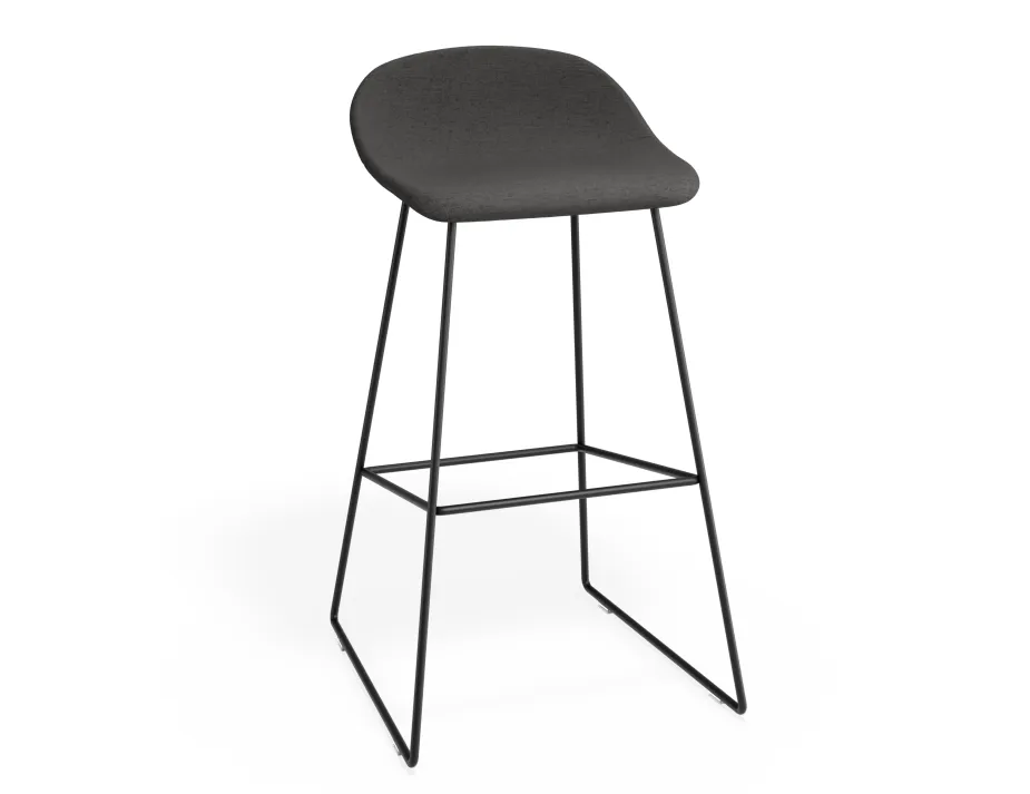 Pop 75cm Greyfabric Blackframe