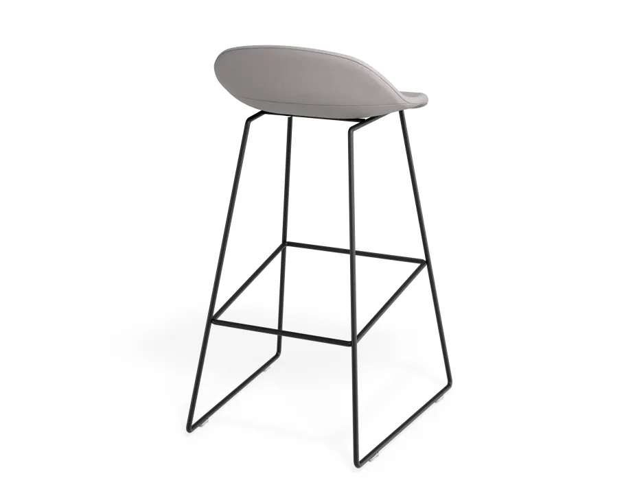 Pop 75cm Lightgreyfabric Blackframe