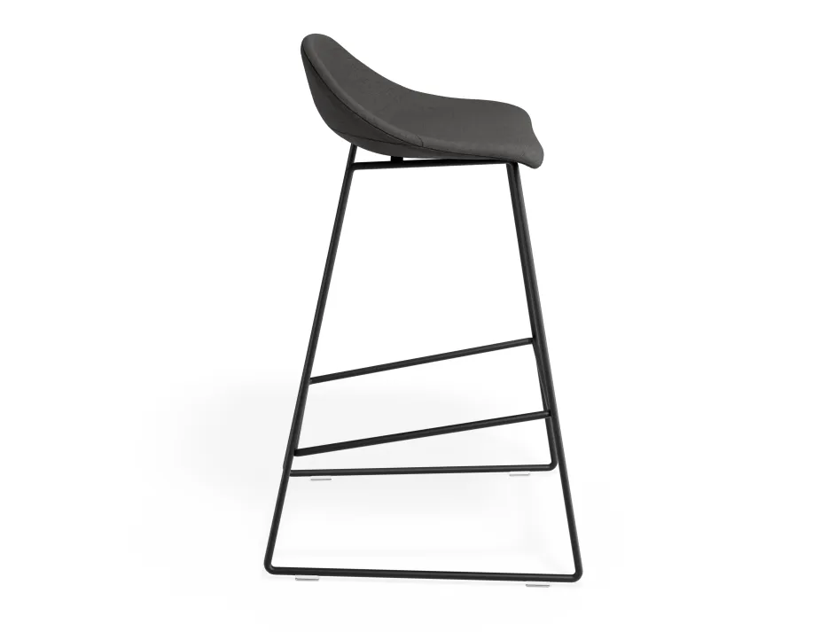 Pop 65cm Greyfabric Blackframe