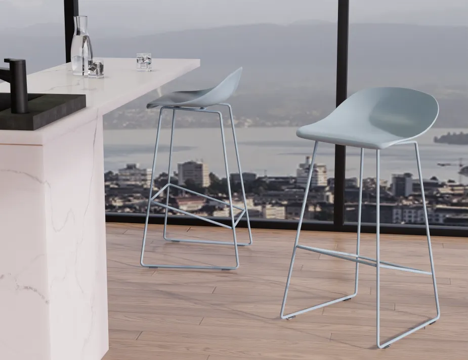 Pop Stools Blue Modern Lifestyle