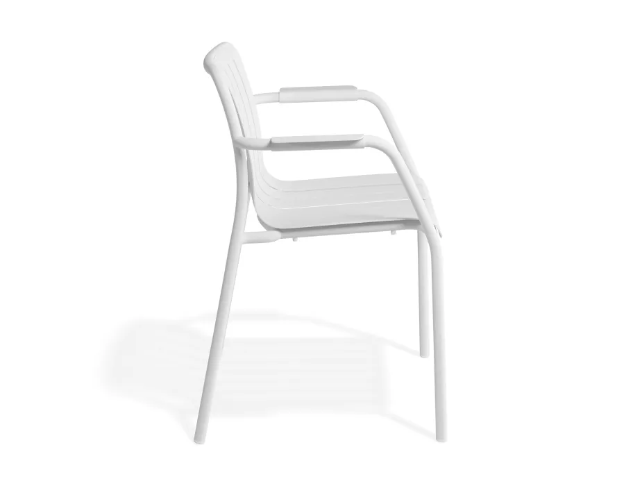 Roku Armchair White
