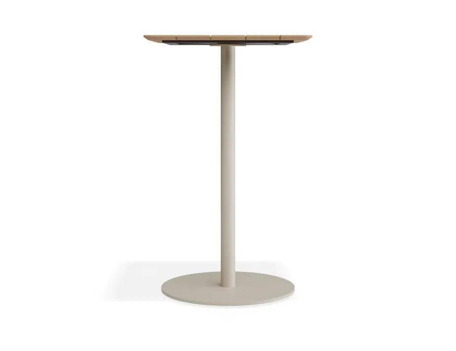 Roku Teakbartable 65x65 Latte