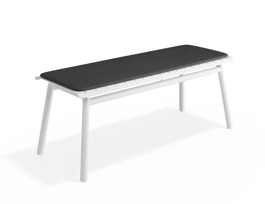 Roku Bench120 Charcoal White