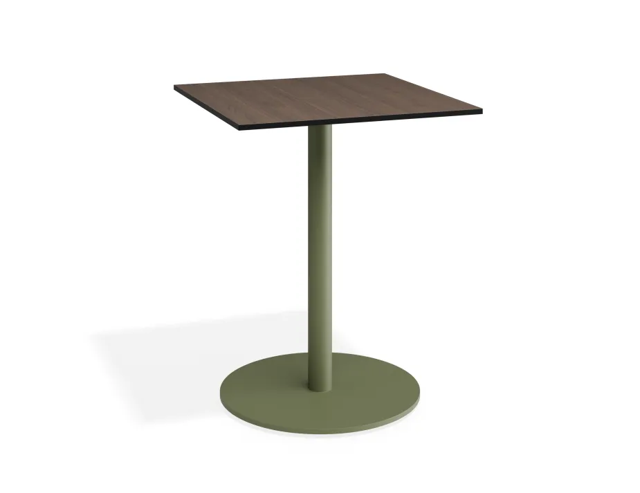 Solara 60x60 Cafetable Greenbase Notaiowalnut