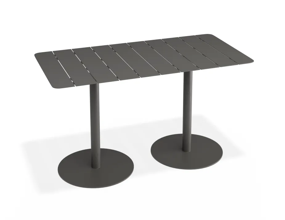 Roku Cafetable 130x65 Charcoal