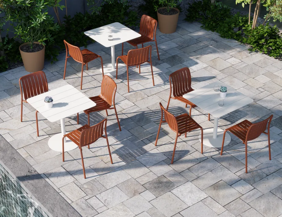 Roku Overall Lifestyle 1 Dining Orange